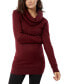 Фото #1 товара Women's Maternity Cowl Neck Tunic Sweater