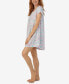 ფოტო #3 პროდუქტის Women's Cap Sleeve Sleepshirt Nightgown