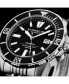 Men's Depthmaster Silver-tone Stainless Steel , Black Dial , 43mm Round Watch