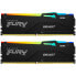 Фото #2 товара Kingston Fury Beast RGB EX, DDR5-5200, CL36, AMD EXPO - 32 GB Dual-Kit