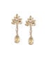 Фото #1 товара Women's Gold Dazzling Drop Earrings