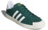 Фото #4 товара Кеды комфортные Adidas originals Superstar 休闲 舒适 耐磨 低帮 板鞋 男款 - зелено-белые