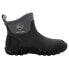 Muck Boot Edgewater Classic Round Toe Pull On Mens Black Casual Boots ECA000