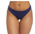 Фото #1 товара Bikini Lab 243057 Womens Solid Hipster Bikini Low-rise Swimwear Navy Size Medium