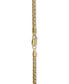 Box Link 24" Chain Necklace in 14k Gold-Plated Sterling Silver