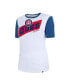 ფოტო #3 პროდუქტის Women's White Chicago Cubs Colorblock T-shirt