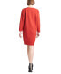 ფოტო #2 პროდუქტის Women's Crepe Appliqué-Detail Shift Dress