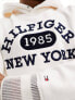 Фото #3 товара Tommy Hilfiger monotype collegiate hoodie in ancient white