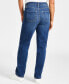 ფოტო #2 პროდუქტის Women's Curvy Straight-Leg High Rise Jeans, Created for Macy's