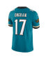 Men's Evan Engram Teal Jacksonville Jaguars Prowler Throwback Vapor F.U.S.E. Limited Jersey