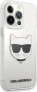 Karl Lagerfeld Karl Lagerfeld KLHCP13XCTR iPhone 13 Pro Max 6,7" hardcase transparent Choupette Head