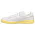 Diadora Game L Low Lace Up Womens White, Yellow Sneakers Casual Shoes 177635-C9 B, Узкая, 6 - фото #3