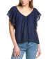 Фото #1 товара Ramy Brook Winston Top Women's Navy Xs