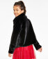 ფოტო #2 პროდუქტის Big Girls Faux Fur Jacket, Created For Macy's