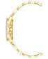 ფოტო #2 პროდუქტის Women's Quartz Gold-Tone Alloy Bracelet Watch, 30mm