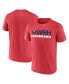 Фото #1 товара Men's Heather Red Washington Capitals Playmaker T-shirt