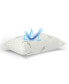 Фото #5 товара Gel-Infused Memory Foam Cluster Pillow with Rayon from Bamboo Infused Cover, Jumbo