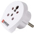 Фото #1 товара SKROSS 1.500217-E - Type C (Europlug) - Universal - Type D (UK) - Type H (IL) - Type K (DK) - 100 - 250 V - 10 A - White