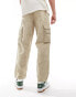 ASOS DESIGN baggy cargo trouser in heavy twill