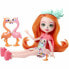 Doll Enchantimals FAMILLE DE FLAMANTS ROSES