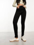 Фото #2 товара Vero Moda super high rise skinny jean in black