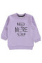 Kız Bebek Sweatshirt 6-18 Ay Lila