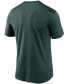 Фото #3 товара Men's Green Oakland Athletics Wordmark Legend T-shirt