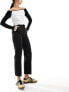 Dickies phoenix cropped trousers in black