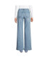 Фото #2 товара Women's Tall Recover High Rise Wide Leg Blue Jeans