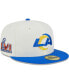 Men's Cream Los Angeles Rams Retro 59FIFTY Fitted Hat