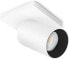 Фото #1 товара Спот настенный LED SSC-LUXon ALVO 1 в белом и черном цвете, с одной лампой GU10 LED 6 Вт теплый белый (класс энергопотребления A+)