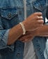 ფოტო #2 პროდუქტის Men's Diamond Curb Link Chain Bracelet (5 ct. t.w.) in 10k Gold