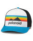 Men's and Women's White, Black Polaroid Sinclair Adjustable Hat
