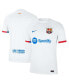 ფოტო #2 პროდუქტის Men's White Barcelona 2023/24 Away Replica Jersey