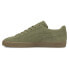 Фото #3 товара Puma Suede Gum Lace Up Mens Green Sneakers Casual Shoes 38117404