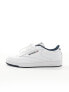 Reebok Club C 85 trainers in white and blue