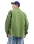 Timberland washed canvas chore jacket in khaki Mittelgrün, S - 91-97 CM - фото #2