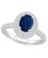 Sapphire/White Gold