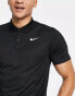 Nike Golf Victory chest Swoosh polo in black