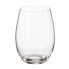 Фото #2 товара Набор стаканов Bohemia Crystal Clara 560 ml Стеклянный 6 Предметы (4 штук)