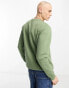 Billabong – Arch – Pullover in Khaki mit Rundhalsausschnitt