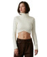 Фото #1 товара Women's Emery Criss-Cross Crop Sweater