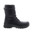 Фото #2 товара Diesel H-Woodkut CH Y02707-PR030-T8013 Mens Black Leather Casual Dress Boots 7.5