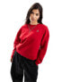 Jordan Brooklyn fleece sweatshirt in red