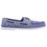 Sperry Authentic Original 2Eye Boat Womens Blue Flats Casual STS83800