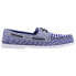 Фото #1 товара Sperry Authentic Original 2Eye Boat Womens Blue Flats Casual STS83800