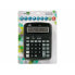 Calculator Liderpapel XF39 Black Plastic