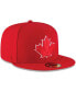 Головной убор New Era Toronto Blue Jays 2017 Authentic Collection On-Field 59FIFTY Scarlet для мужчин Красный, 7 7/8 - фото #3