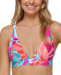 Raisins 285234 Women's Juniors' Curitiba Miami Bikini Top Swimsuit, Size Small