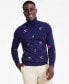 Фото #3 товара Men's Cotton Skier Embroidered Turtleneck Sweater, Created for Macy's